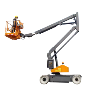 45ft 60ft Small Electric Self Propelled Boom Lift Hydraulic Manlift Articulating Telescopic Cherry Picker for Maintenance