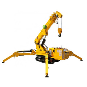 3 ton 10m 8ton 20m Truck Mounted Spider Crawler Crane for construction use