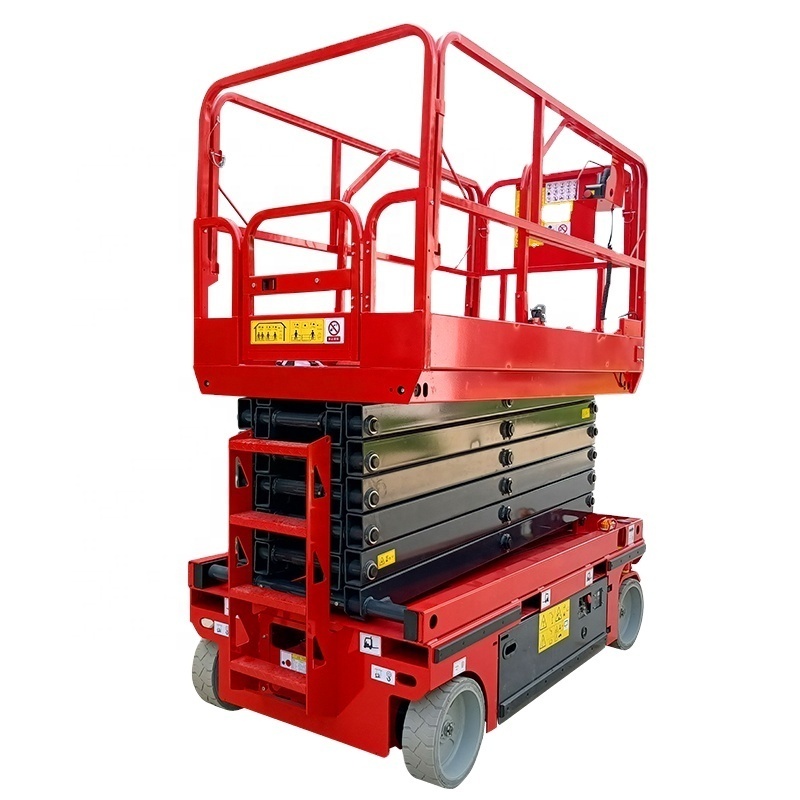 Hot Sale Aerial Skylift  10m-20m Mobile Lifter Scaffolding Electric Hydraulic Scissor Lift