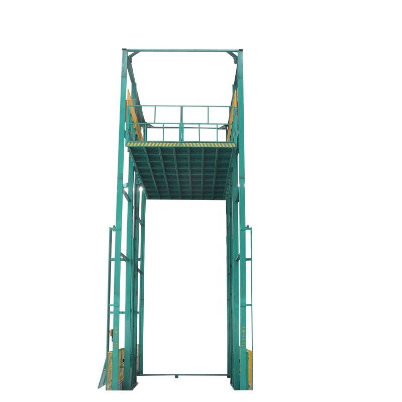 Guide Rail Used Goods Elevator for Sale Vertical Freight Cargo Lifter