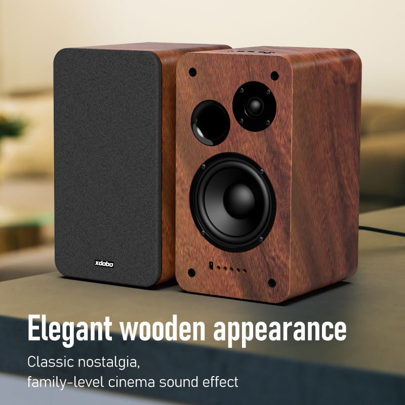 xdobo High Quality Sound Wooden Home Theater System Bookshelf Speaker Sound System