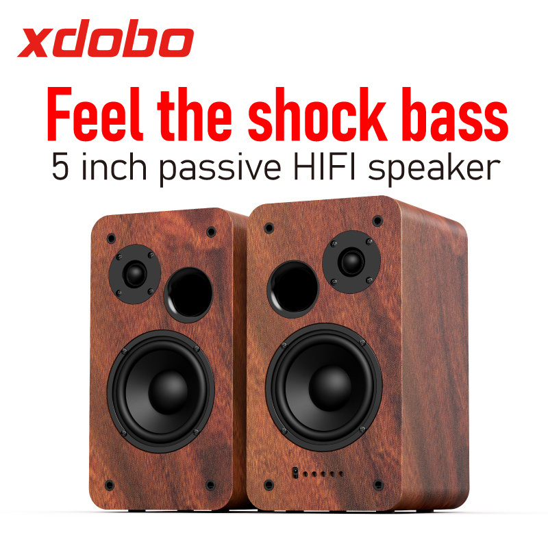 xdobo High Quality Sound Wooden Home Theater System Bookshelf Speaker Sound System