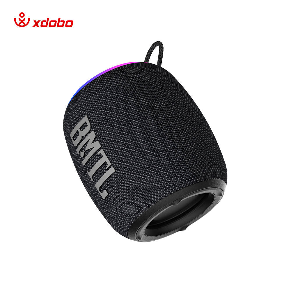 xdobo BMTL 15W Factory Mini BT Waterproof Portable Ce caixa de som Fabric RGB Light Wireless Speaker Active Combination