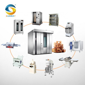 One-stop Bakery Solution Project Design Bread Baking Machine Commercial Dough Mixer Baking Oven Proofer Baking Bakery Equipment