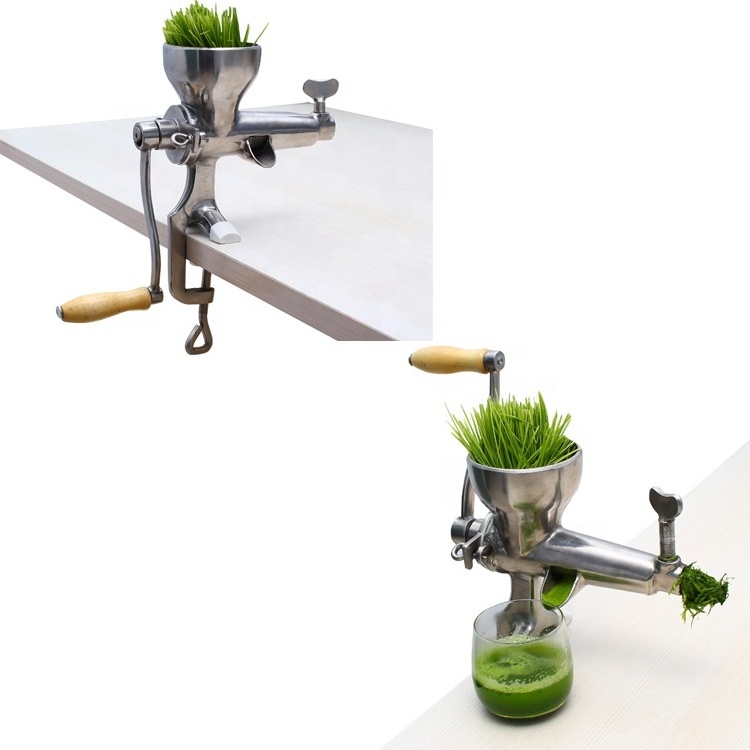 manual wheatgrass manual juicer stainless steel machine manual wheatgrass juicer