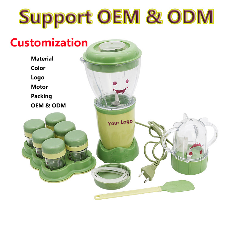 custom logo blender machine mixer multifunction blender baby food makers electric baby food processor blender