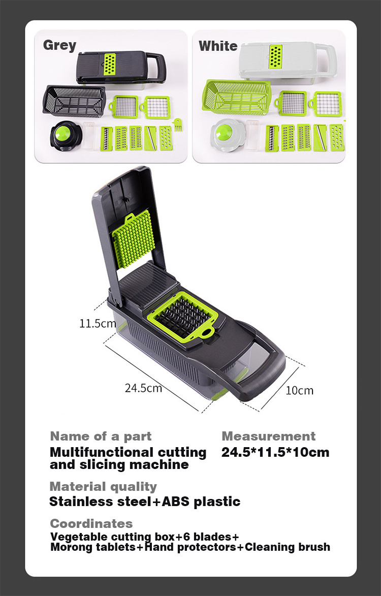 fullstar 4 in 1 manual vegetable chopper 12 in 1 spiralizer vegetable slicer chopper potato cutter grinder