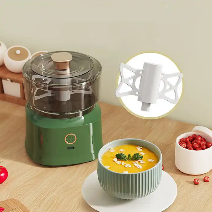 usb electric mini portable recharge garlic grinder meat cake mixer blender and wireless meat grinder for home