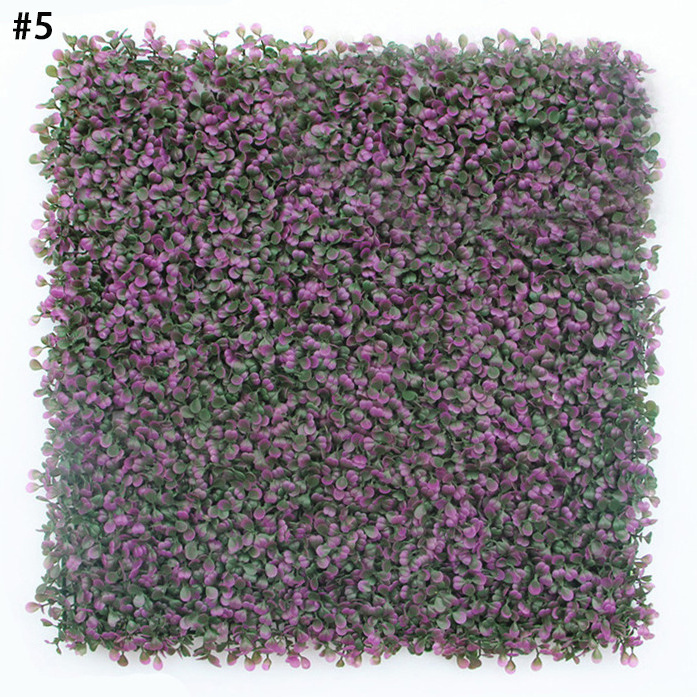 Anti-UV Plastic High Quality Artificial Hedge Boxwood Panels Green Plant Vertical Garden Wall For Indoor Outdoor Decoration