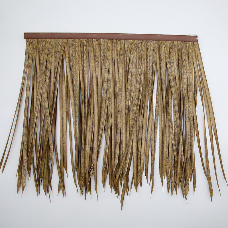 Grass Thatch Roof Pvc Gazebo Kit Thatch Roofing Panel Synthetic Simulation Thatch For Sale