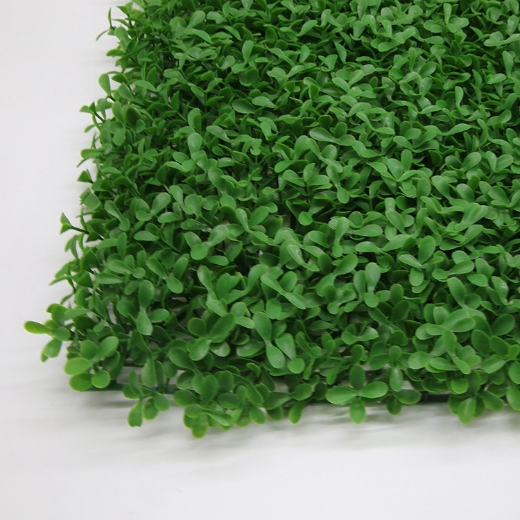 Artificial boxwood grass wall panels topiary hedge plant UV protection green backdrop for decorating gardens