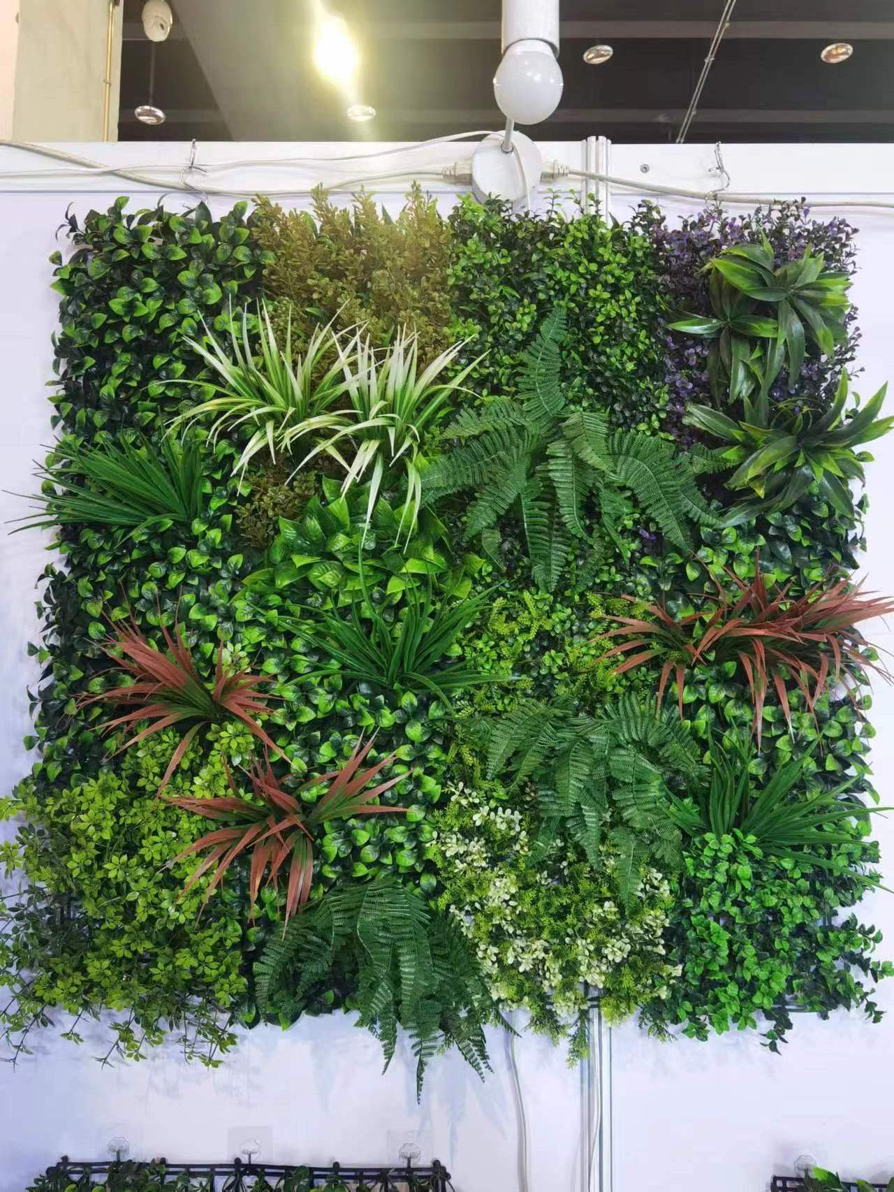 Artificial green grass wall panel backdrop for wedding decor/decoration