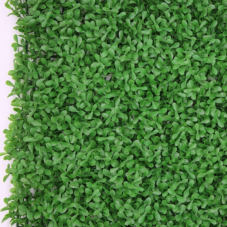 Artificial boxwood grass wall panels topiary hedge plant UV protection green backdrop for decorating gardens