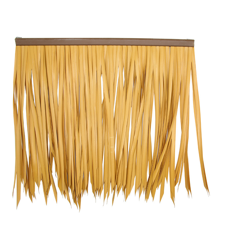 Grass Thatch Roof Pvc Gazebo Kit Thatch Roofing Panel Synthetic Simulation Thatch For Sale