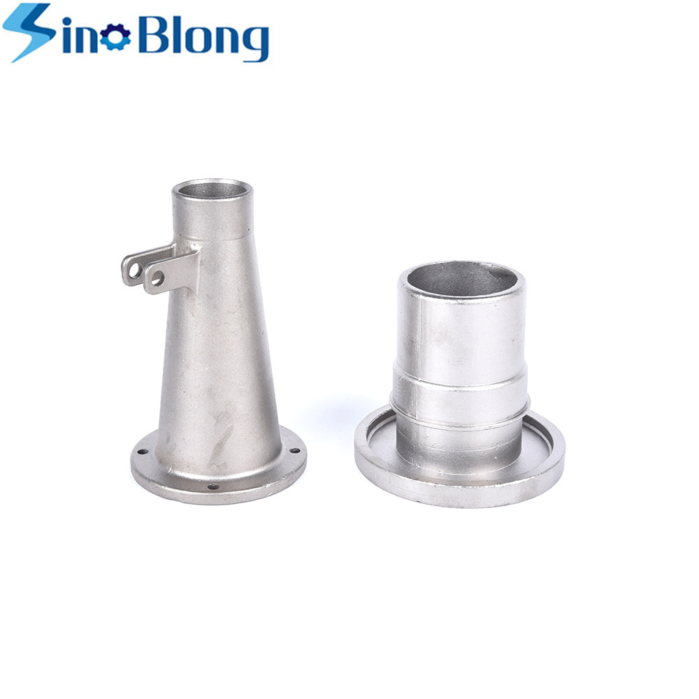 stainless steel  precision cast fittings mature cnc machining casting tube