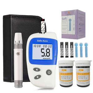 Sinocare Non Invasive Blood Glucose Meter With Test Strips Blood Sugar Monitor Digital Glucometer Diabetic Test Strips