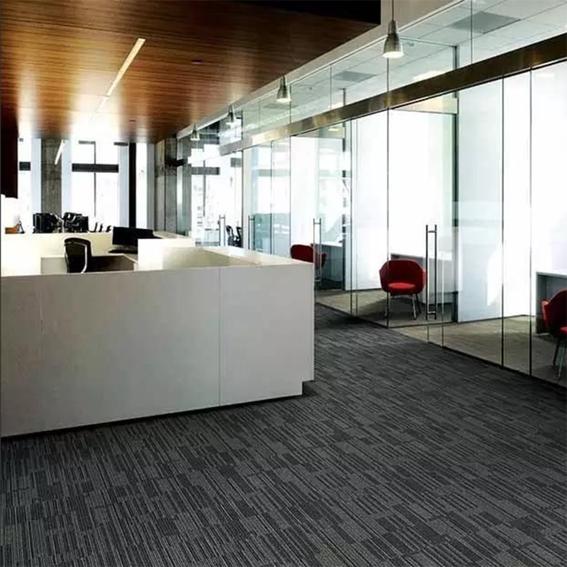 Removable Thick Commercial PP Square Adhesive 50*50 Office Tile Carpet Floor  Carpet