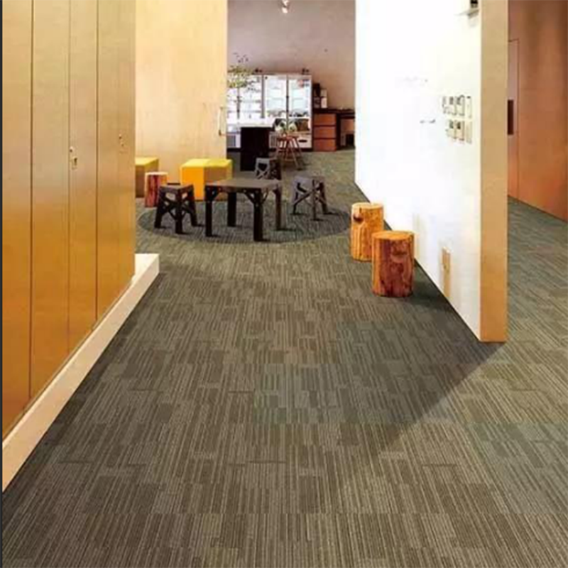 Removable Thick Commercial PP Square Adhesive 50*50 Office Tile Carpet Floor  Carpet