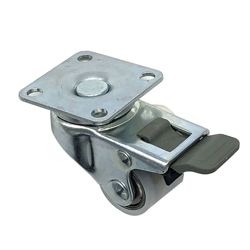 27 mm Heavy Duty Locking Caster 1 Inch Furniture Caster