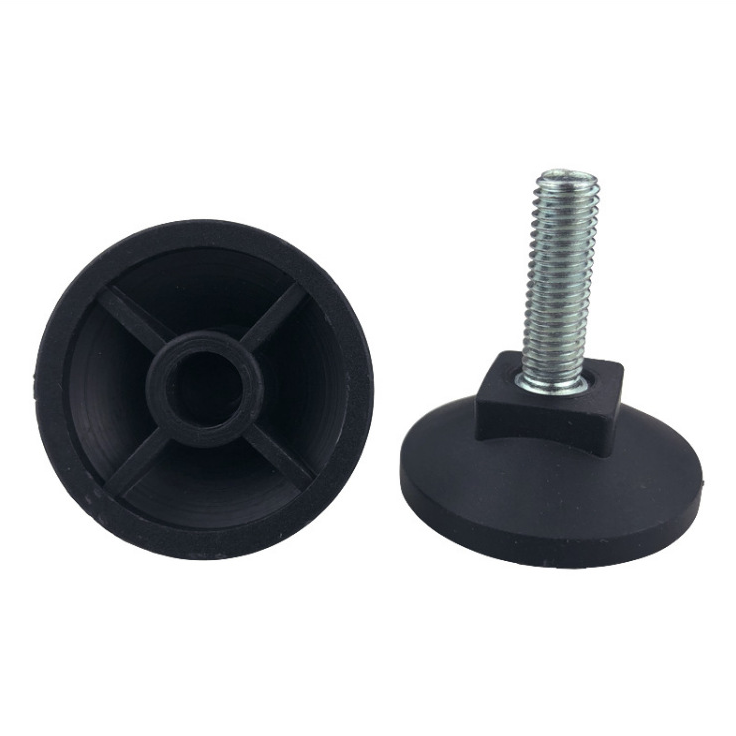 Adjustable Plastic Leveling Feet M8X25mm Table Support Leg