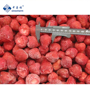 Sinocharm New Crop Season Organic Frozen Fruits Frozen Strawberry IQF Whole Strawberry