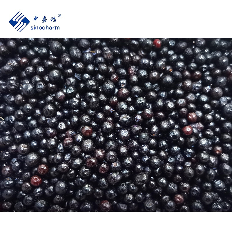 Sinocharm BRC A Hot Selling Chinese Organic 0.8-1.5cm Frozen Fruits Factory Price IQF Blueberry Frozen Blue Berry Fruit