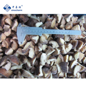 Sinocharm BRC Approved A Factory New Season IQF Frozen 1/4 Cut Shiitake IQF Shiitake Mushrooms