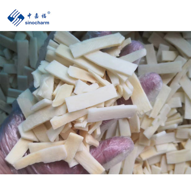 Sinocharm New Crop L3-5cm T3-4mm W1-1.2cm Factory Price Frozen IQF Bamboo Shoot Slices for Sale