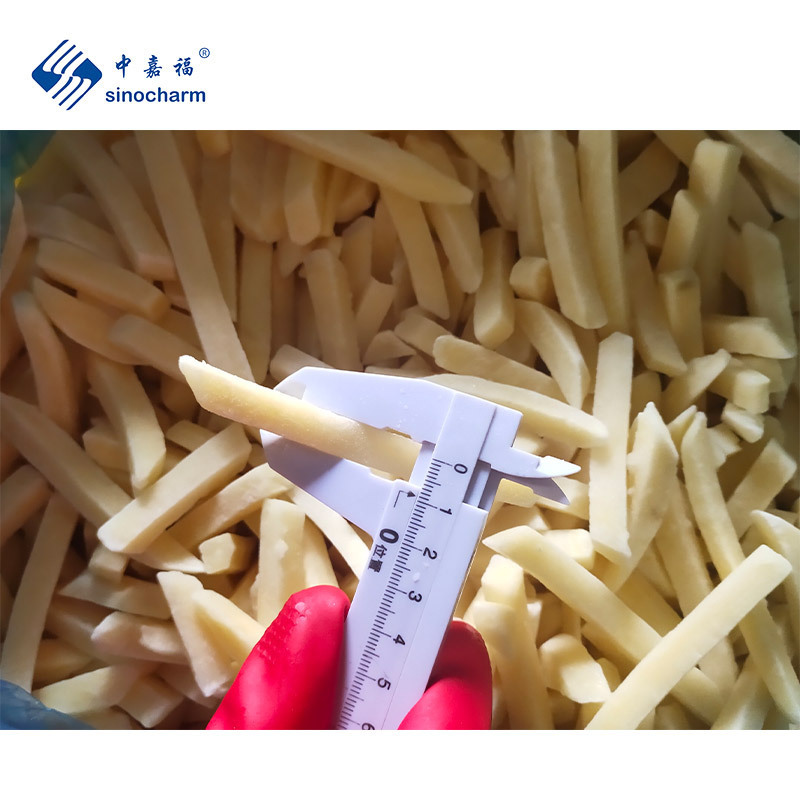 Sinocharm Wholesale Retail Packing 9x9mm French Fries IQF Potato Strips BRC A Frozen French Fries