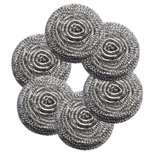 430 Metal Stainless Steel Wire Wool Pot Brass Scrubber Sponges Scrubbing For Cleaning Kitchen