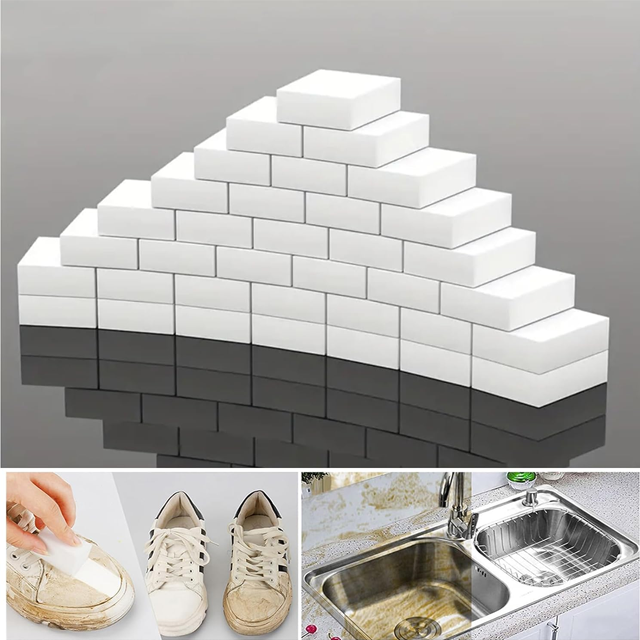 Manufacturers wholesale kitchen household washing pot dishes decontamination sponge magic wipe