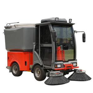 CLEANVAC SS1400 Ride-on battery electric operated road floor sweeper