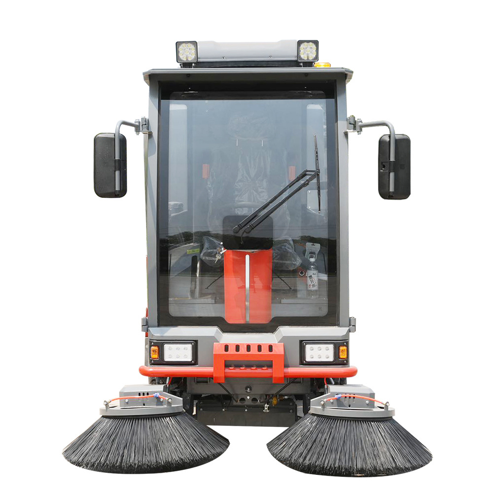 CLEANVAC SS1400 Ride-on battery electric operated road floor sweeper