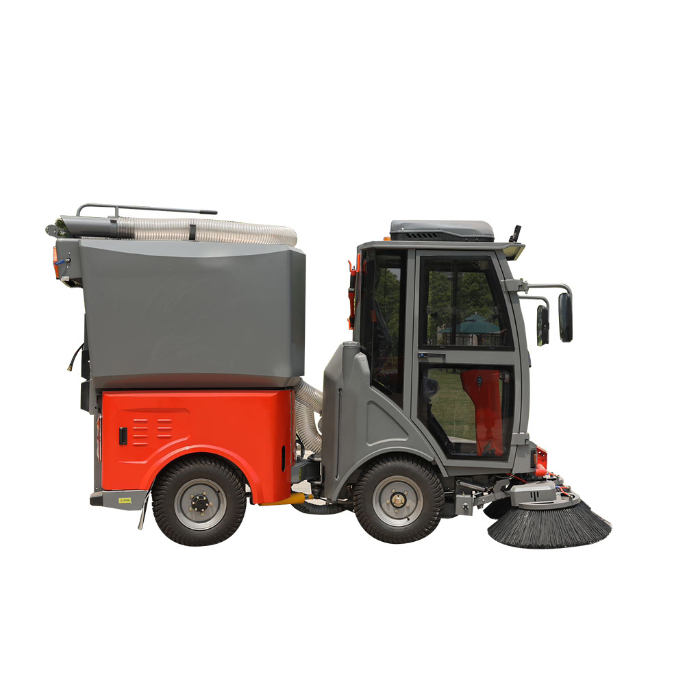 CLEANVAC SS1400 Ride-on battery electric operated road floor sweeper