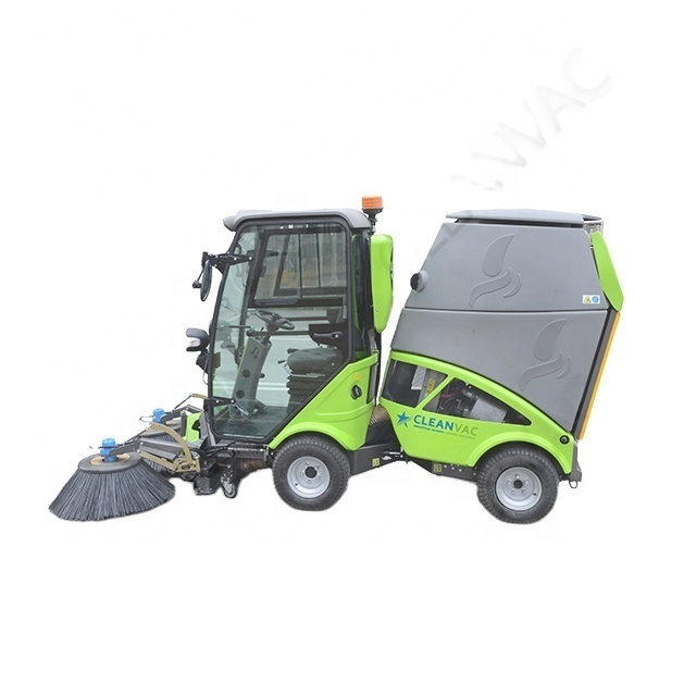 CLEANVAC   vacuum sweeping machine compact street sweeper runway road sweepers street sweepers