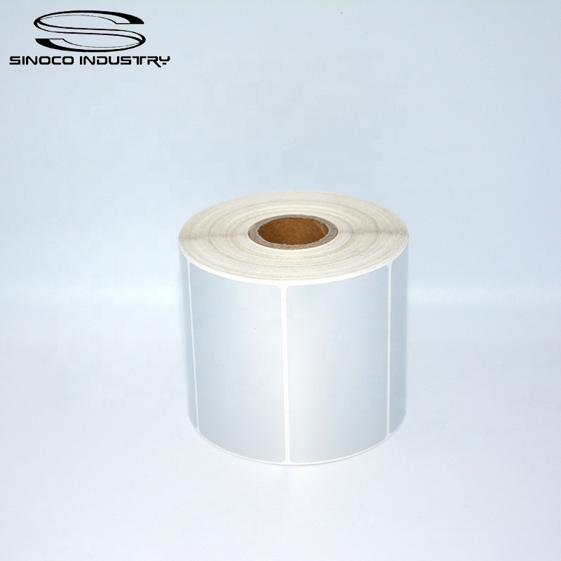 Wholesale price smart roll scale sticker thermal transfer barcode printer sticker self adhesive label PET Etiquetas