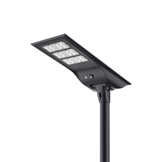 120w solar street light outdoor large capacity battery all in one solar led street light