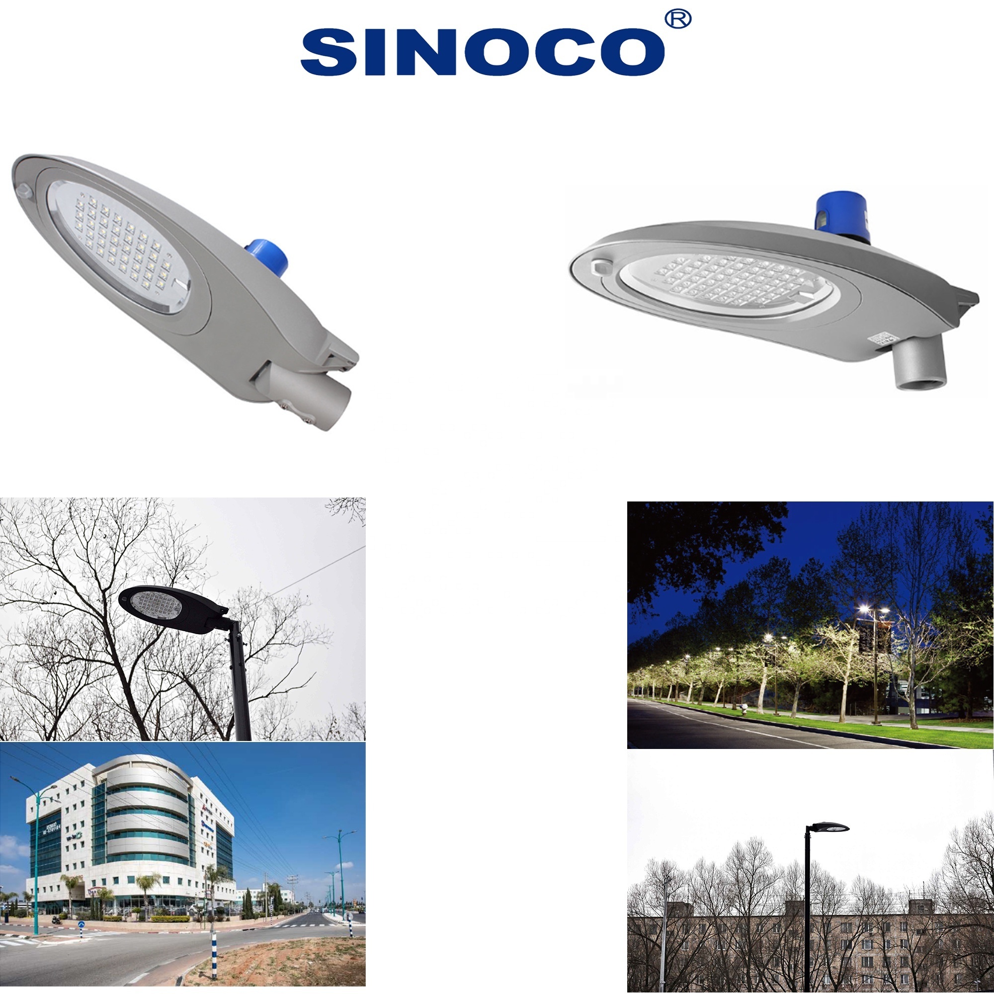 Sinoco ETL  IP66 Outdoor solar led street light