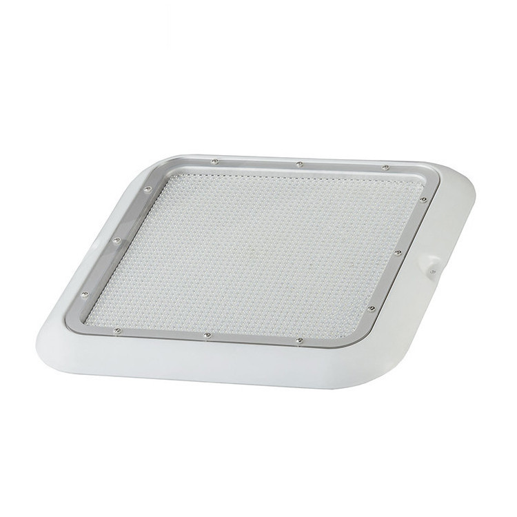 50000hr Lifetime Slim Design Motion Sensor Recessed led canopy Light for Gas Station Warehouse