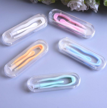 Contact Lens Remover Contact Lens Case Tweezers Clip Kit