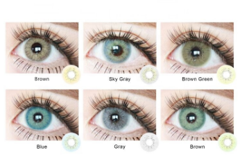 Fancylook REALCON Wholesale Comfortable Contact Lens Natural Circle Colored Contacts Soft Color Contact Lenses