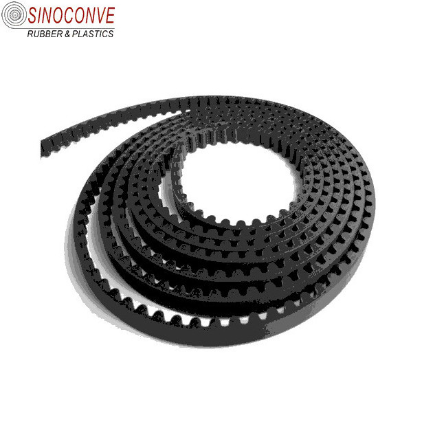 rubber glass fiber cording open endless flat belt