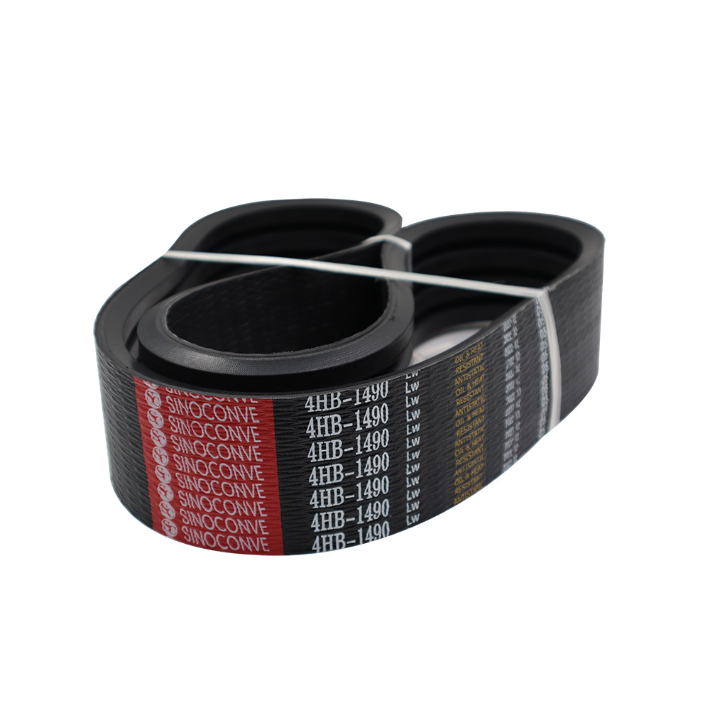 SINOCONVE Agriculture Banded Drive Rubber V Harvester belt