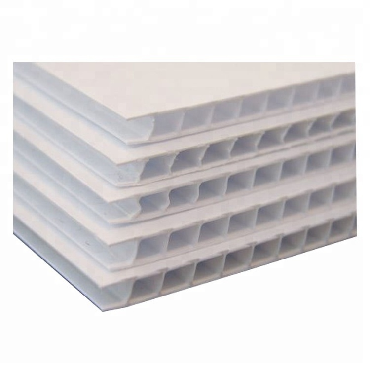 Wholesale Hot Selling Hollow Corrugated Plastic Pp Board 2mm 3mm 4mm PP corrugated plastic sheet