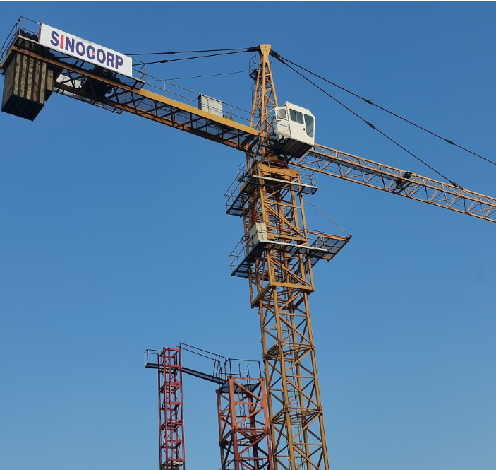 8 ton lifting machine crane used tower crane in dubai Flat top tower crane price construction machinery