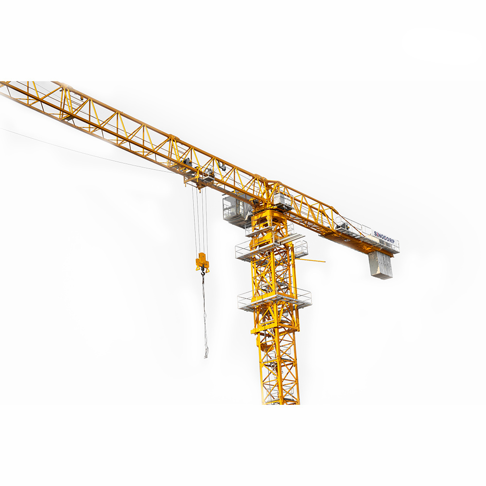 China Wholesale Hot Model Low Cost QTZ315 16 Tons 12 Tons Large Working Range Topless Tower Crane On Chassis For Sale