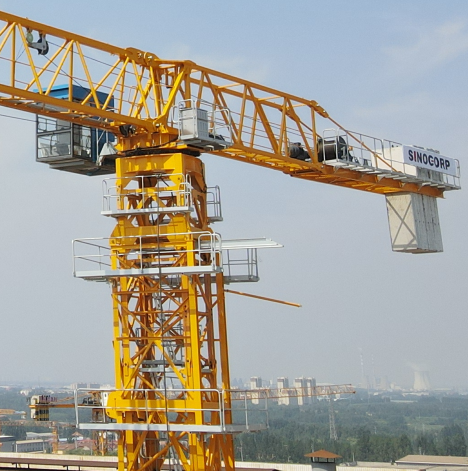 8 ton lifting machine crane used tower crane in dubai Flat top tower crane price construction machinery