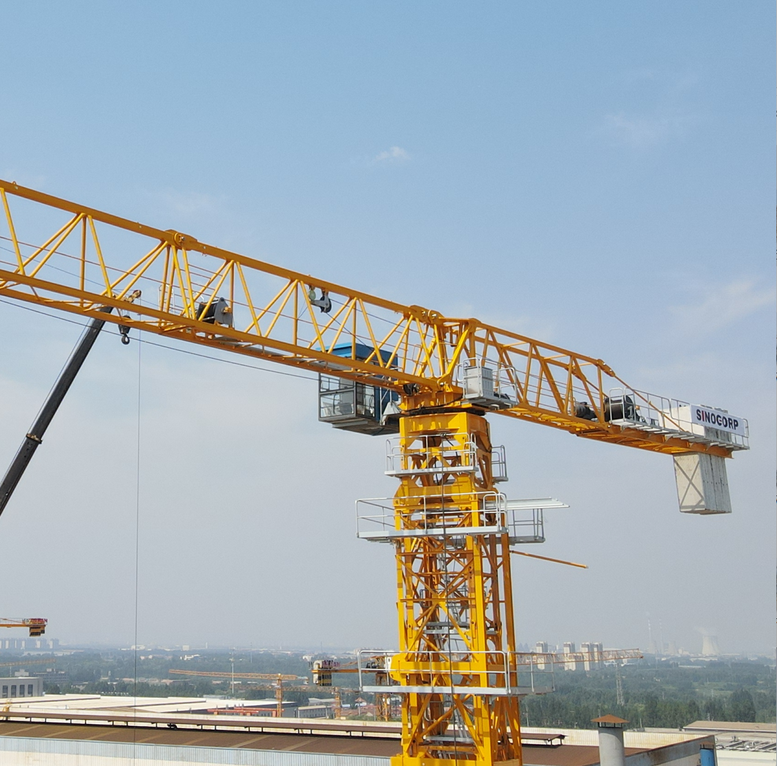 Building tower crane 6t PT6010-6T with spare parts L46A1 L68A1 for sale with best price