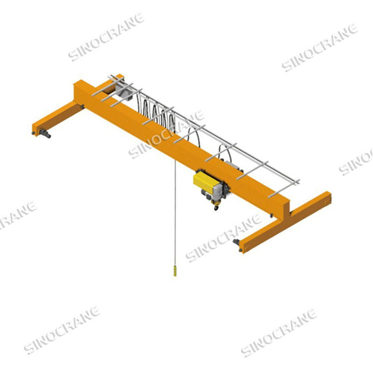 High Performance Mobile 2 Ton 5 Ton 10 Ton Single Girder Overhead Bridge Cranes