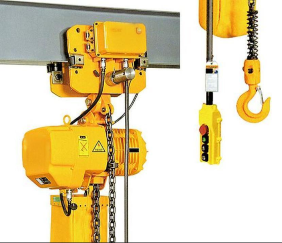 High Quality Construction Hoist 1ton Electric Low Headroom Chain Hoist for Factory Using